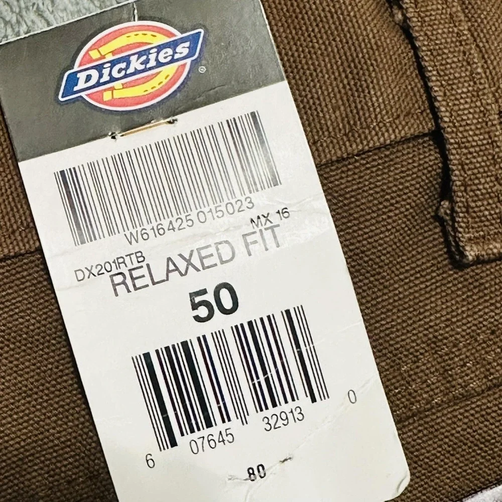 NWT Dickies Carpenter Shorts Men's 50 Brown Relaxed Fit Workwear